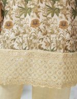 Printed PP lawn embroidered stitched 3 piece A - Image 4