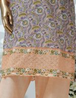 Printed PP lawn embroidered stitched 3 piece B - Image 3