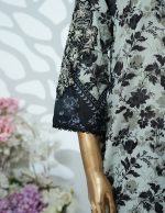 Printed PP lawn Embroidered stitched 3 piece C - Image 4