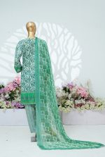 Printed PP lawn stitched 3 piece - A - Image 3