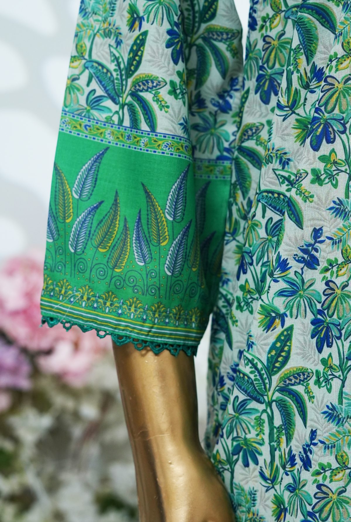 Printed PP lawn stitched 3 piece - A - Image 2