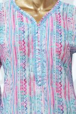 Printed PP lawn stitched 3 piece - D - Image 2